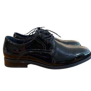 JoS A Bank Men's Size 11 D Patent Leather Dress Shoes Formal Oxfords Lace Up